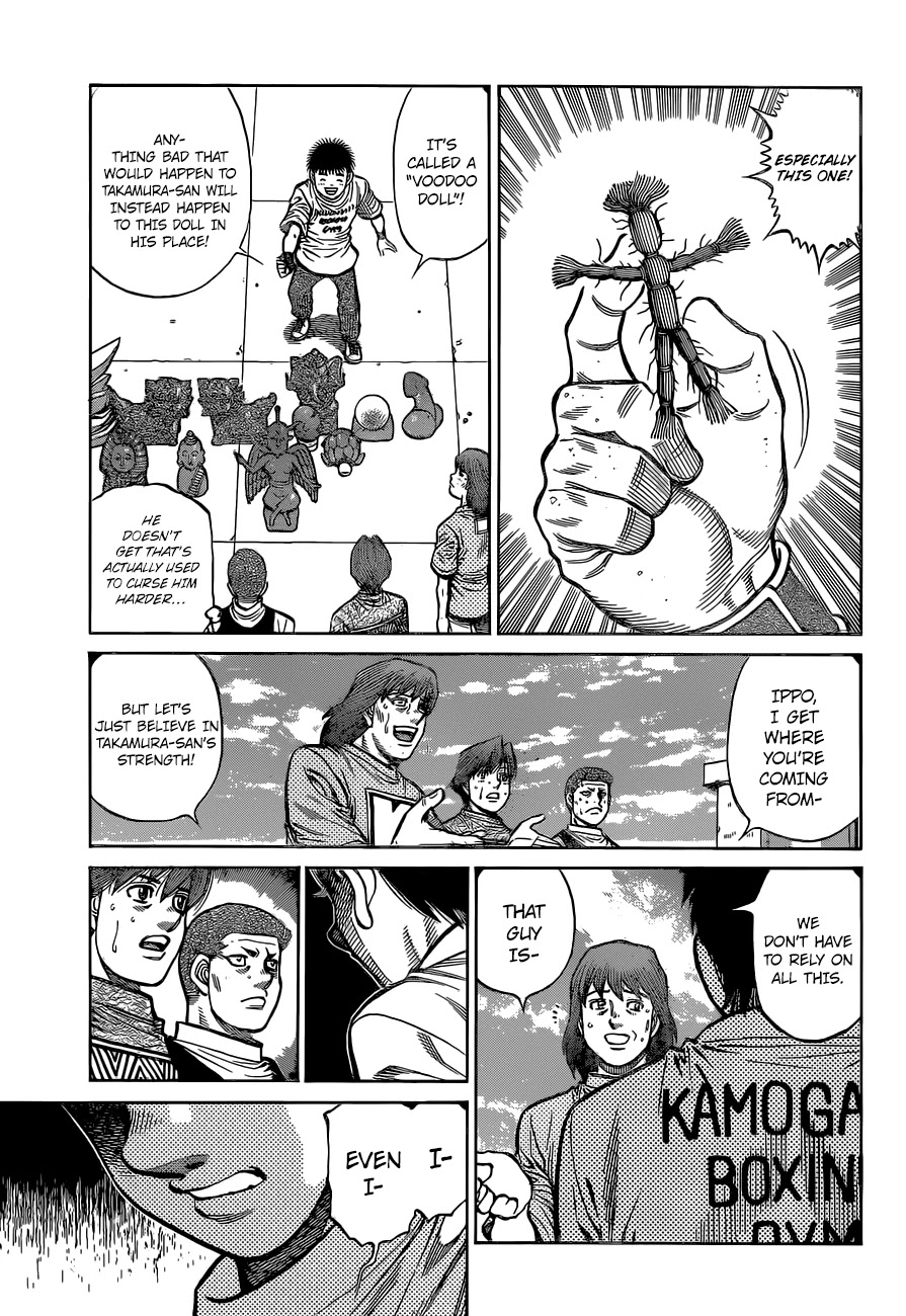 Hajime no Ippo Chapter 1322 page 14 - Chapter 1322: Luck Limit?