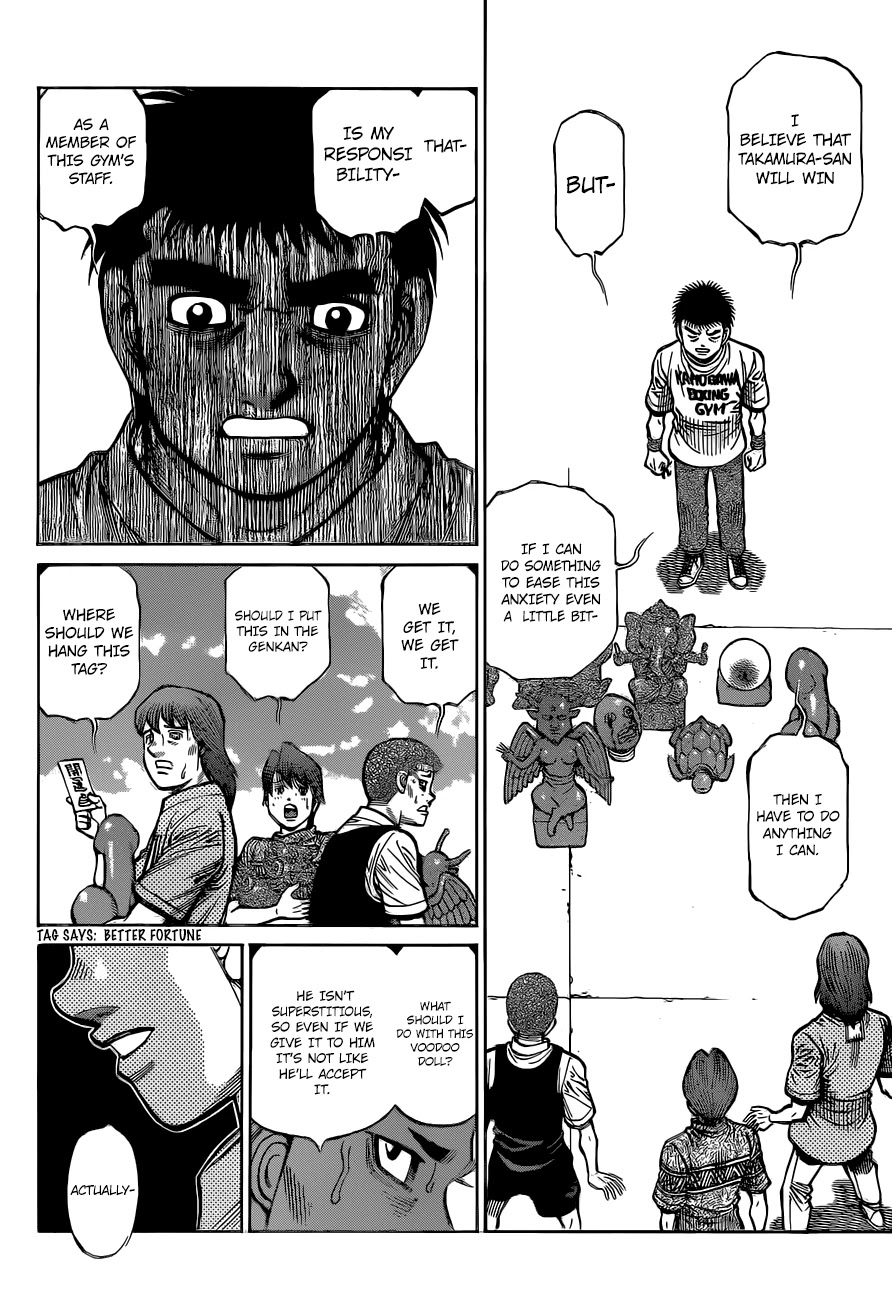 Hajime no Ippo Chapter 1322 page 15 - Chapter 1322: Luck Limit?