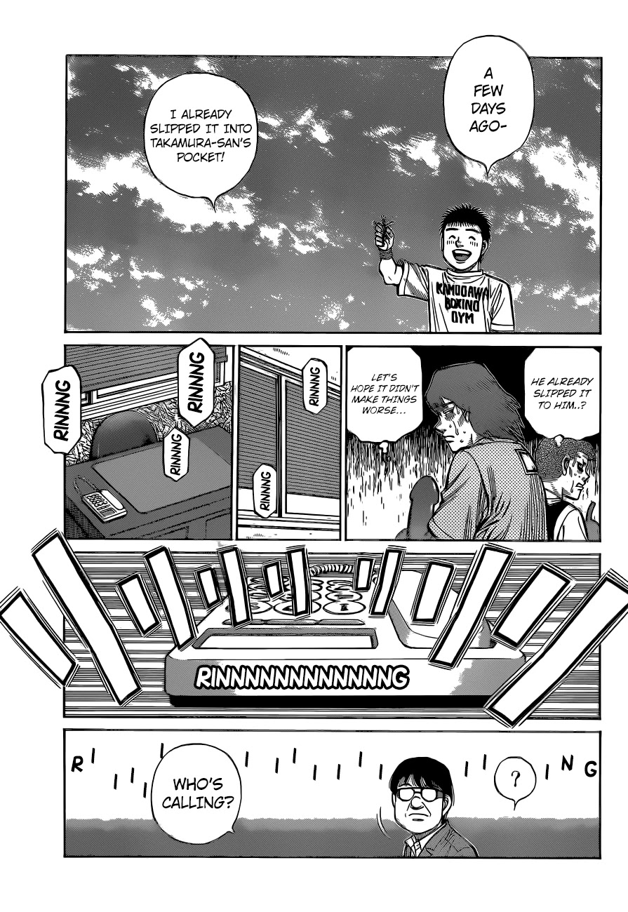 Hajime no Ippo Chapter 1322 page 16 - Chapter 1322: Luck Limit?