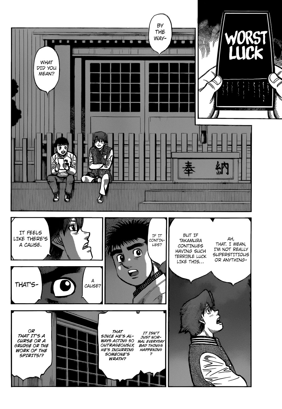 Hajime no Ippo Chapter 1322 page 3 - Chapter 1322: Luck Limit?