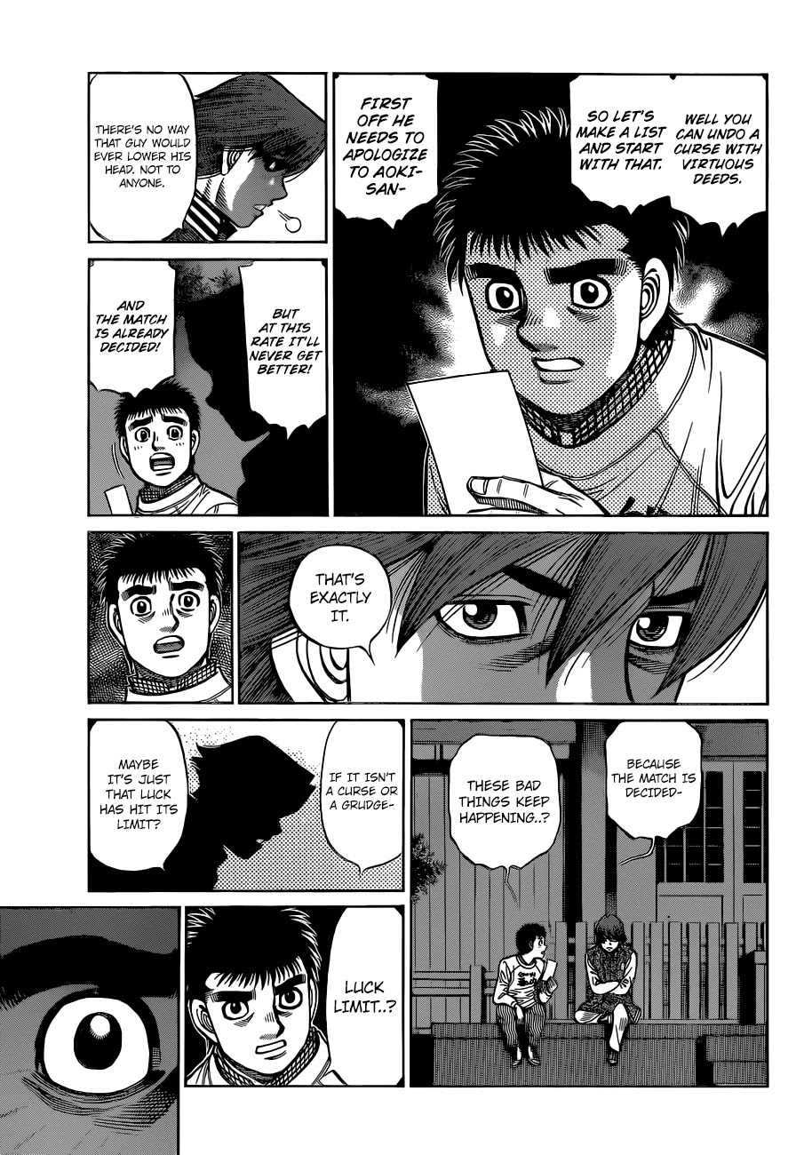 Hajime no Ippo Chapter 1322 page 4 - Chapter 1322: Luck Limit?