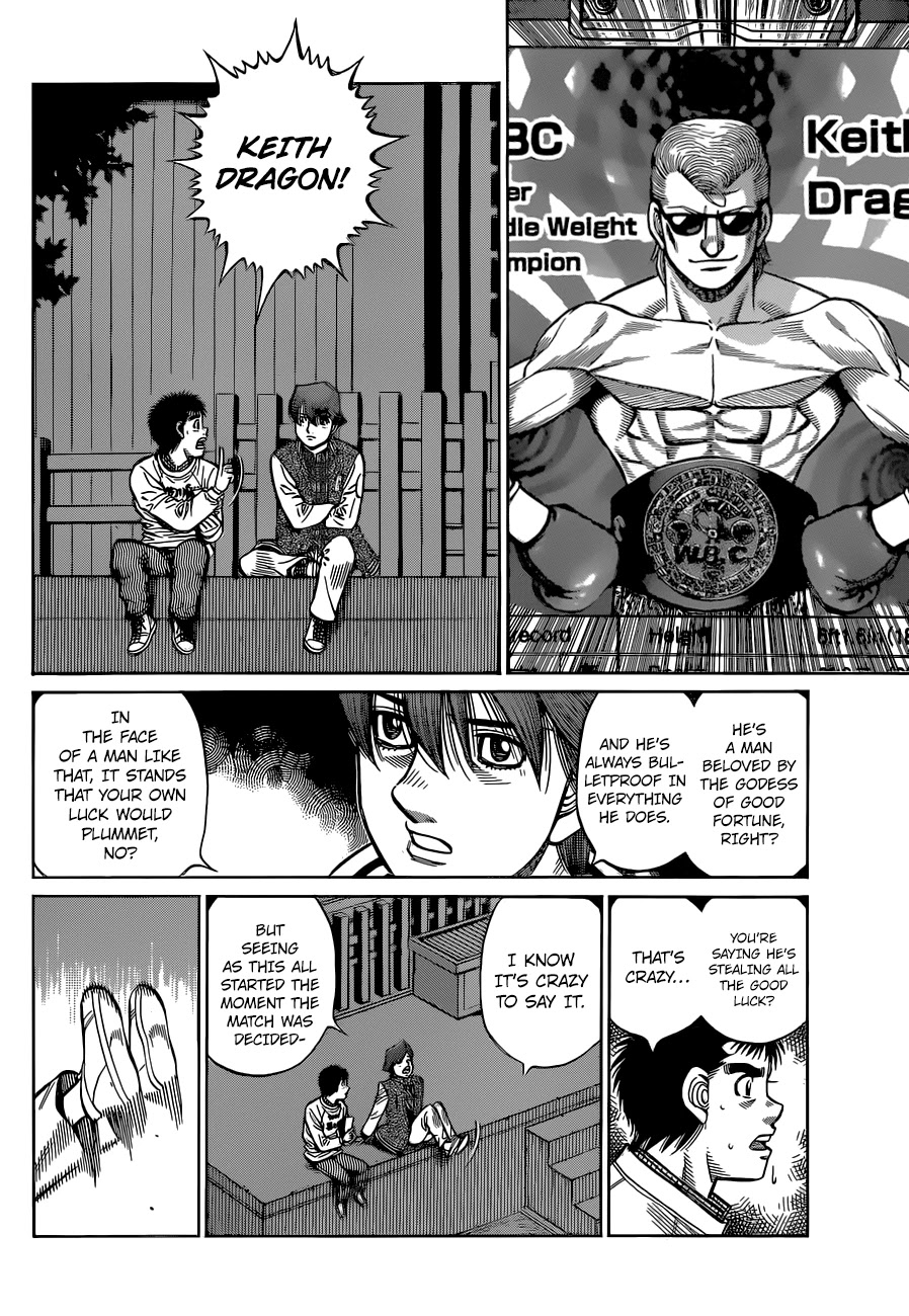 Hajime no Ippo Chapter 1322 page 5 - Chapter 1322: Luck Limit?