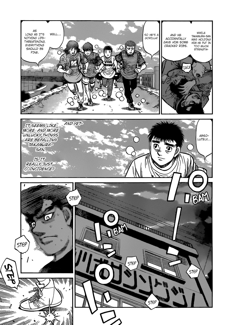 Hajime no Ippo Chapter 1323 page 10 - Chapter 1323: News of Bad Luck