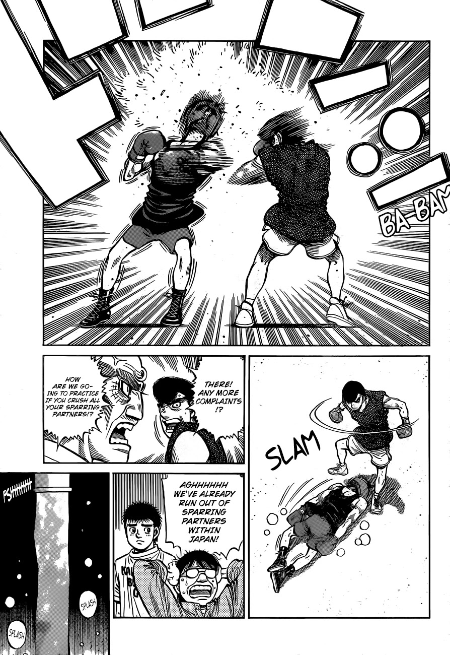Hajime no Ippo Chapter 1323 page 12 - Chapter 1323: News of Bad Luck