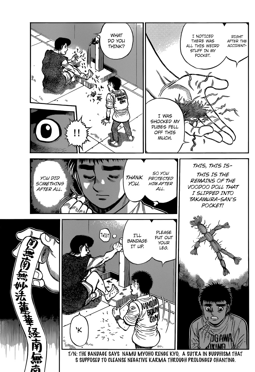 Hajime no Ippo Chapter 1323 page 14 - Chapter 1323: News of Bad Luck