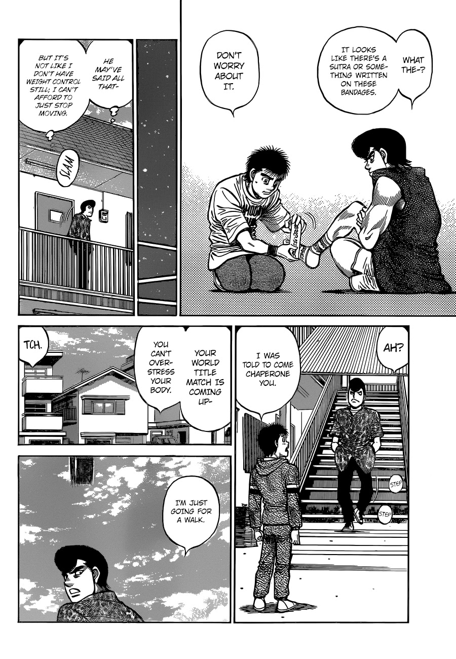 Hajime no Ippo Chapter 1323 page 15 - Chapter 1323: News of Bad Luck