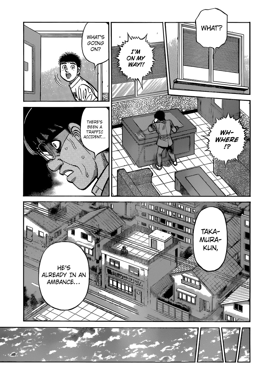 Hajime no Ippo Chapter 1323 page 6 - Chapter 1323: News of Bad Luck