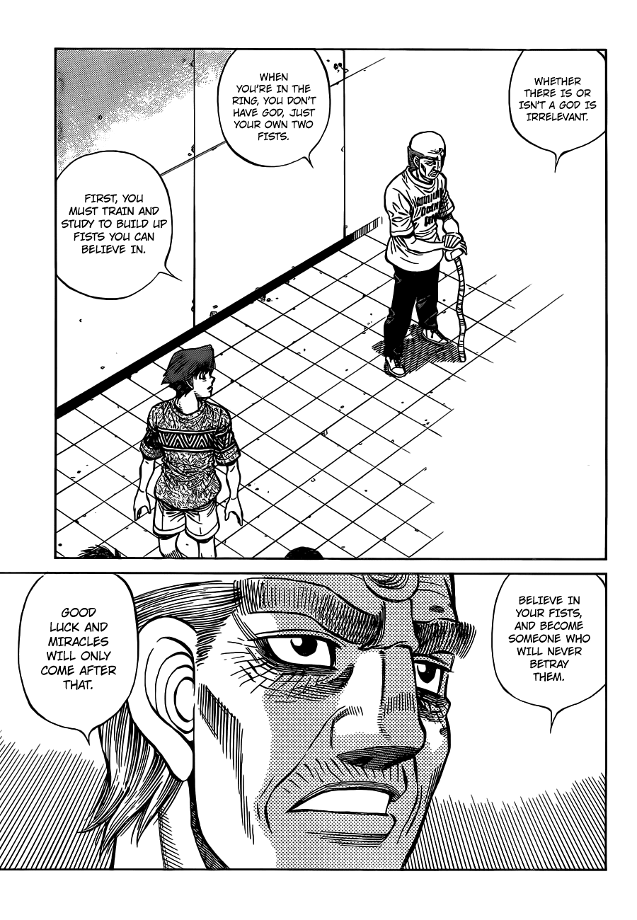 Hajime no Ippo Chapter 1324 page 14 - Chapter 1324: Miracles