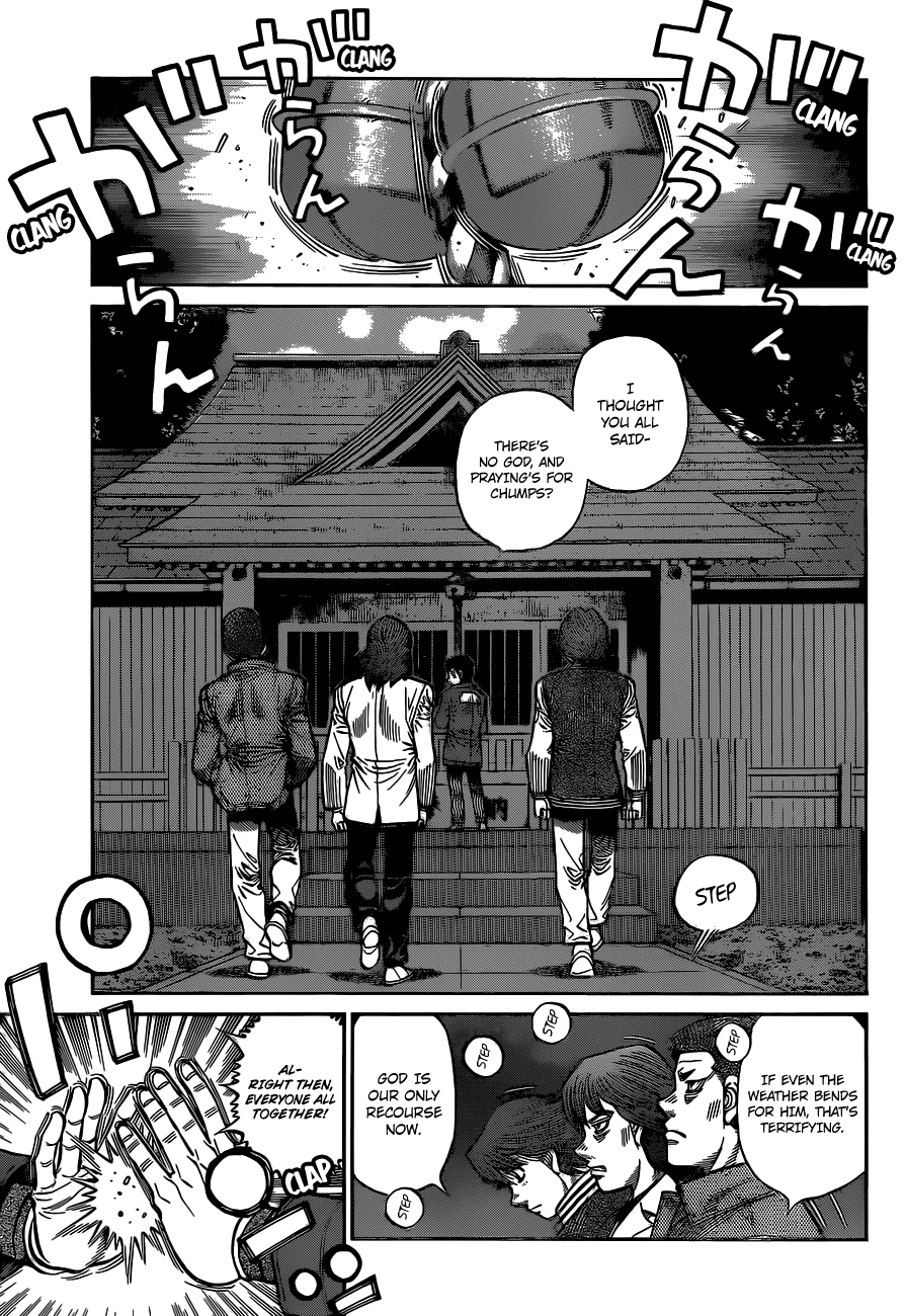 Hajime no Ippo Chapter 1325 page 10 - Chapter 1325: The Dragon Arrives in Japan