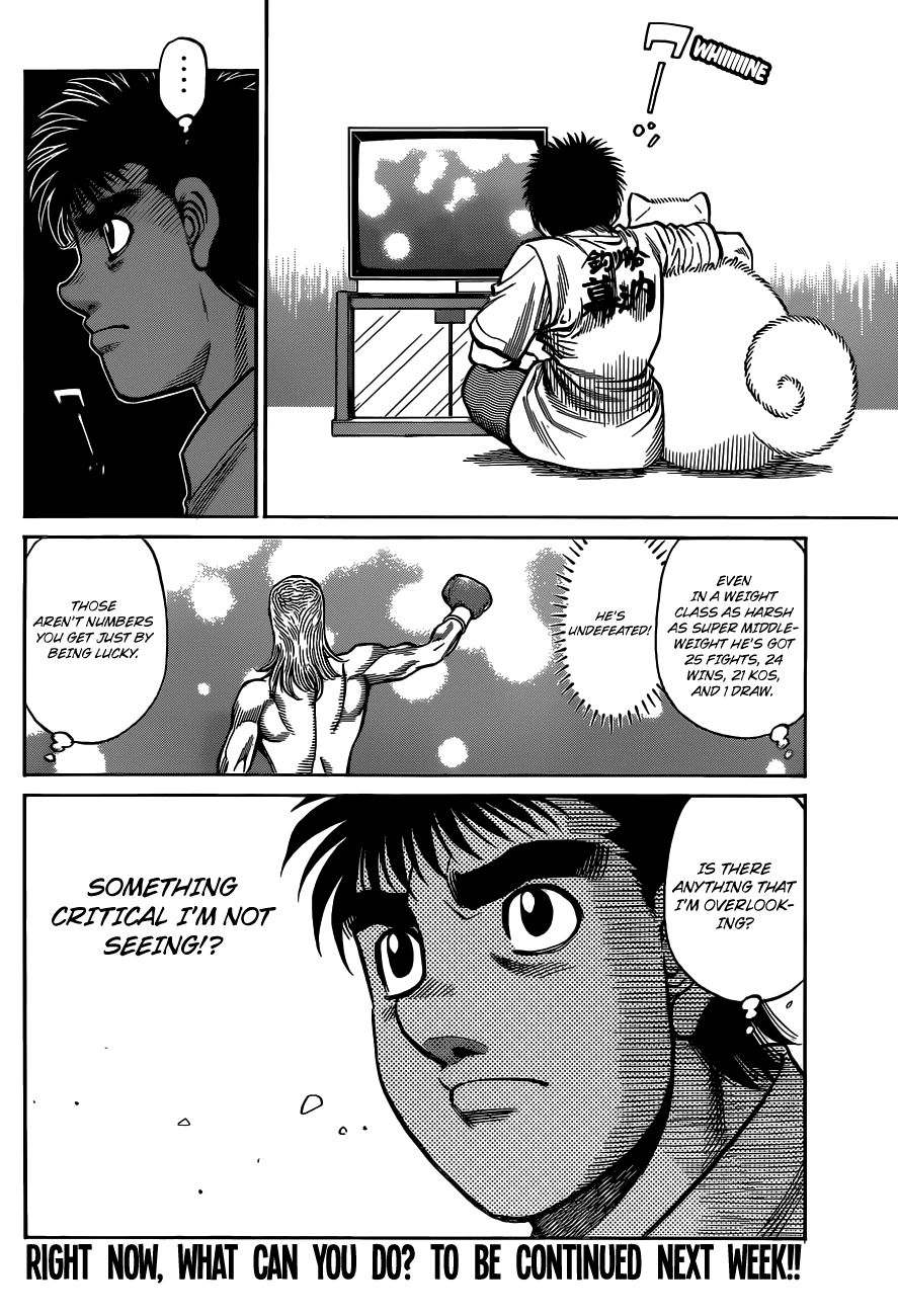 Hajime no Ippo Chapter 1325 page 13 - Chapter 1325: The Dragon Arrives in Japan