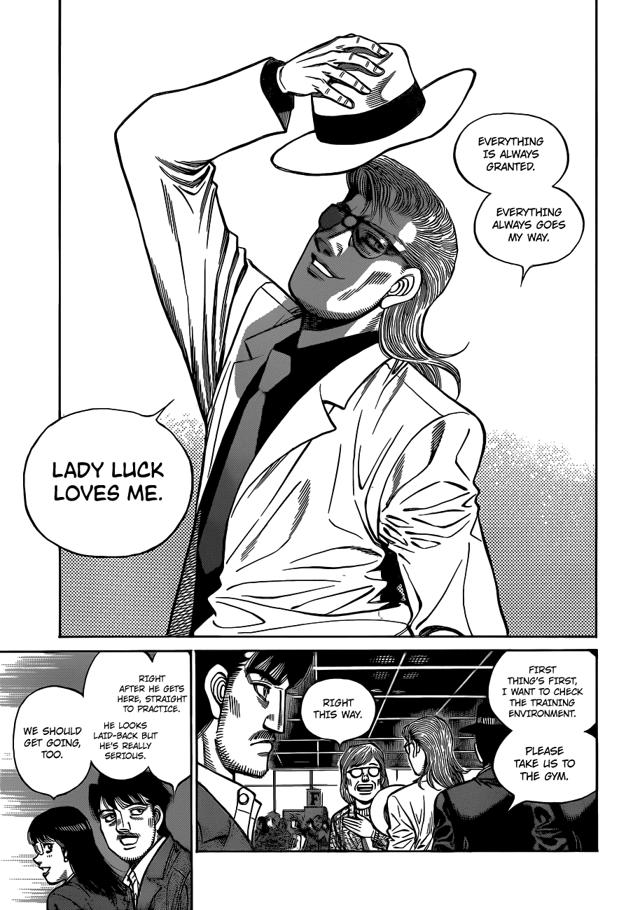Hajime no Ippo Chapter 1325 page 6 - Chapter 1325: The Dragon Arrives in Japan