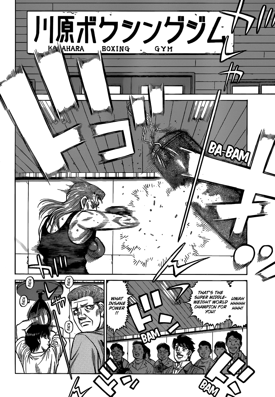 Hajime no Ippo Chapter 1325 page 7 - Chapter 1325: The Dragon Arrives in Japan