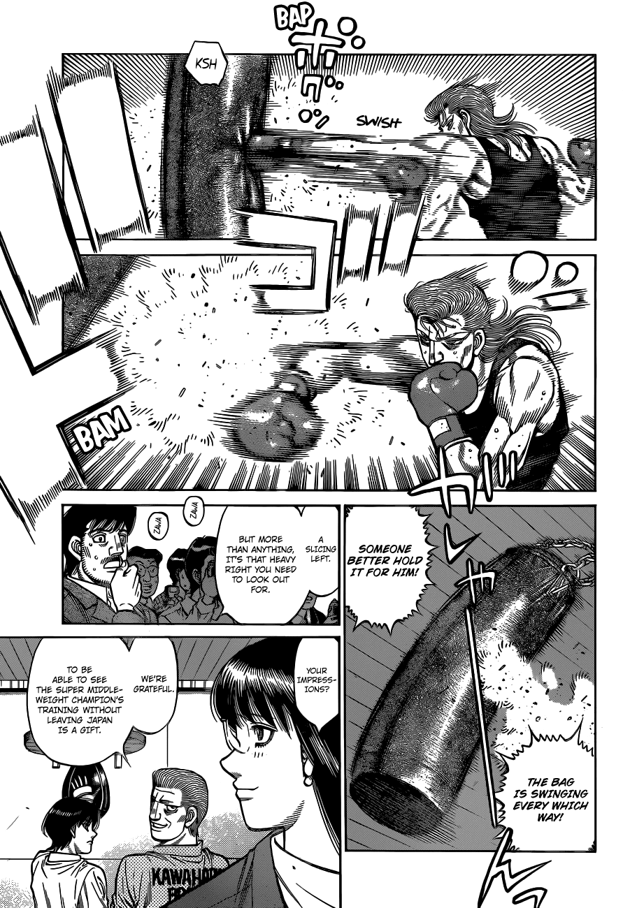 Hajime no Ippo Chapter 1325 page 8 - Chapter 1325: The Dragon Arrives in Japan