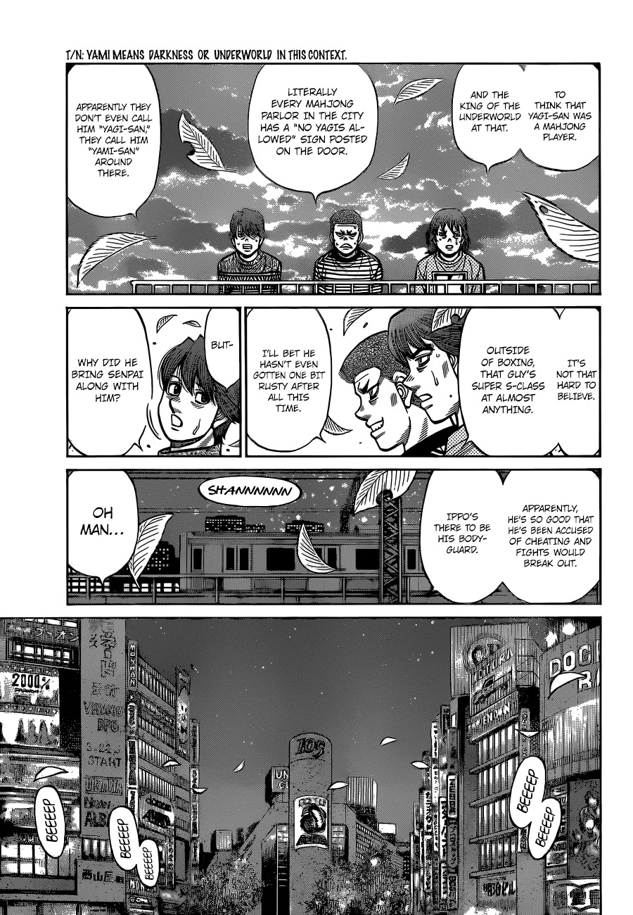 Hajime no Ippo Chapter 1326 page 12 - Chapter 1326: The King of the Underworld