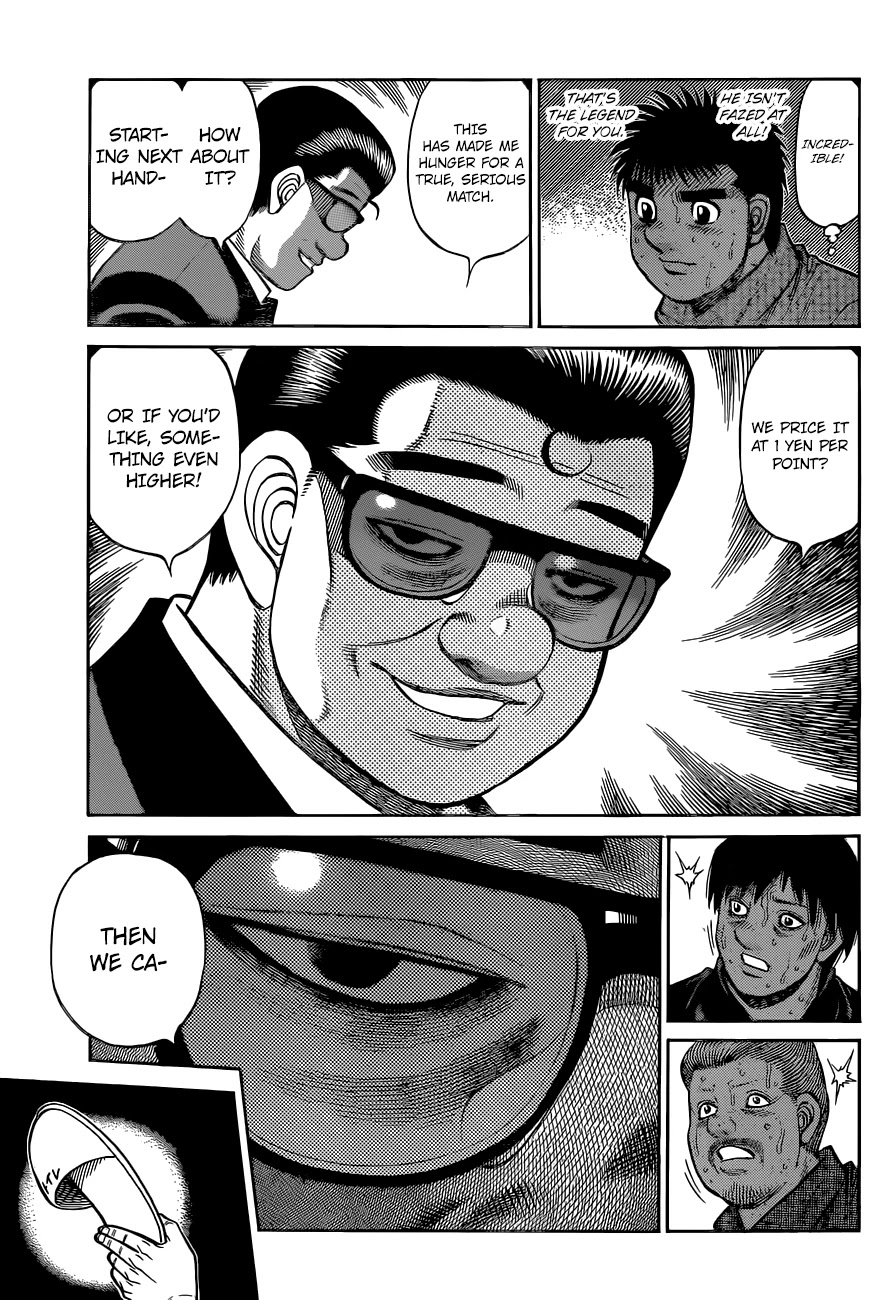 Hajime no Ippo Chapter 1328 page 11 - Chapter 1328: Can you feel the wind?