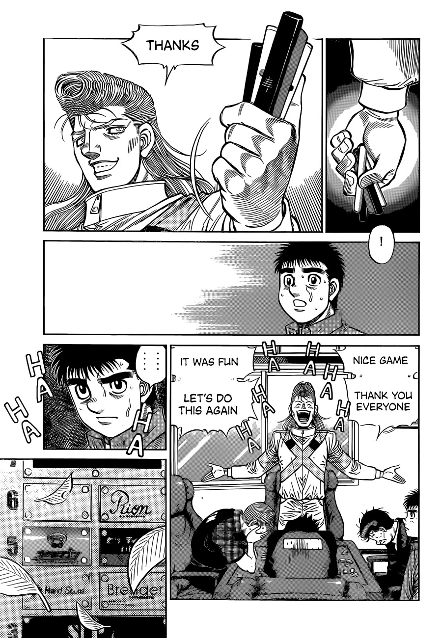 Hajime no Ippo Chapter 1328 page 13 - Chapter 1328: Can you feel the wind?