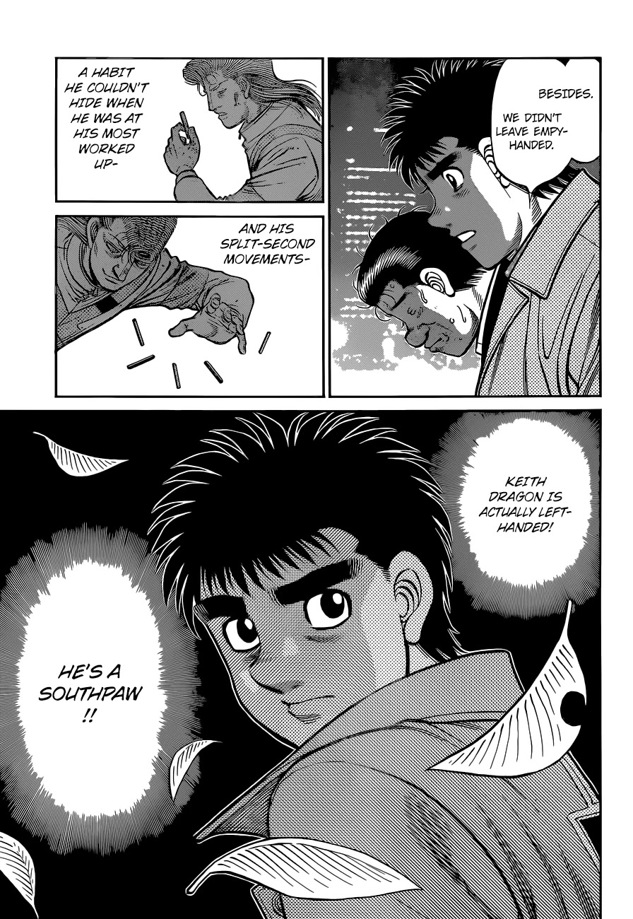 Hajime no Ippo Chapter 1328 page 15 - Chapter 1328: Can you feel the wind?