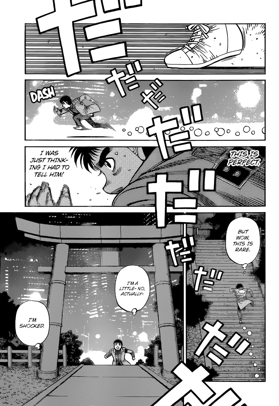 Hajime no Ippo Chapter 1328 page 17 - Chapter 1328: Can you feel the wind?