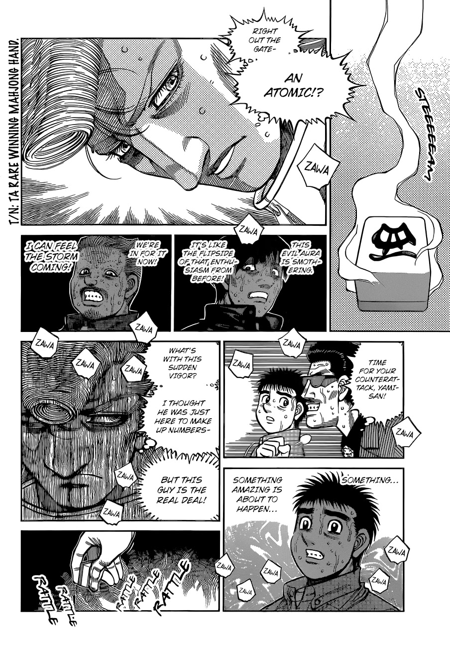 Hajime no Ippo Chapter 1328 page 3 - Chapter 1328: Can you feel the wind?