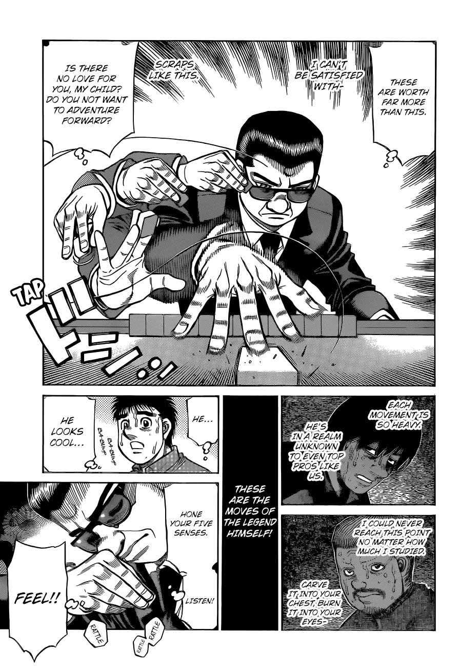 Hajime no Ippo Chapter 1328 page 6 - Chapter 1328: Can you feel the wind?