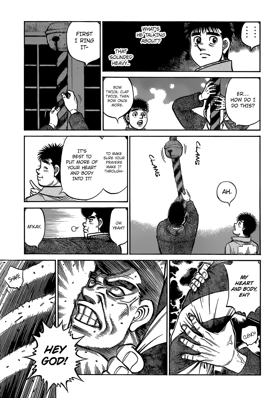 Hajime no Ippo Chapter 1329 page 10 - Chapter 1329: A Request of the Gods