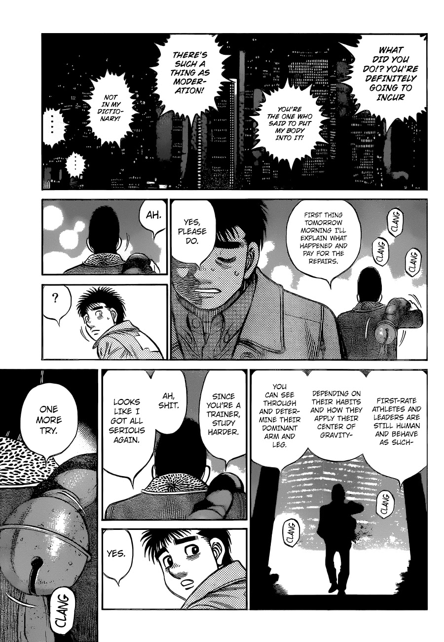 Hajime no Ippo Chapter 1329 page 12 - Chapter 1329: A Request of the Gods