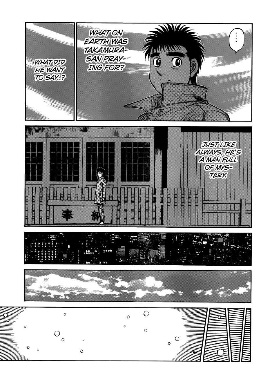 Hajime no Ippo Chapter 1329 page 16 - Chapter 1329: A Request of the Gods