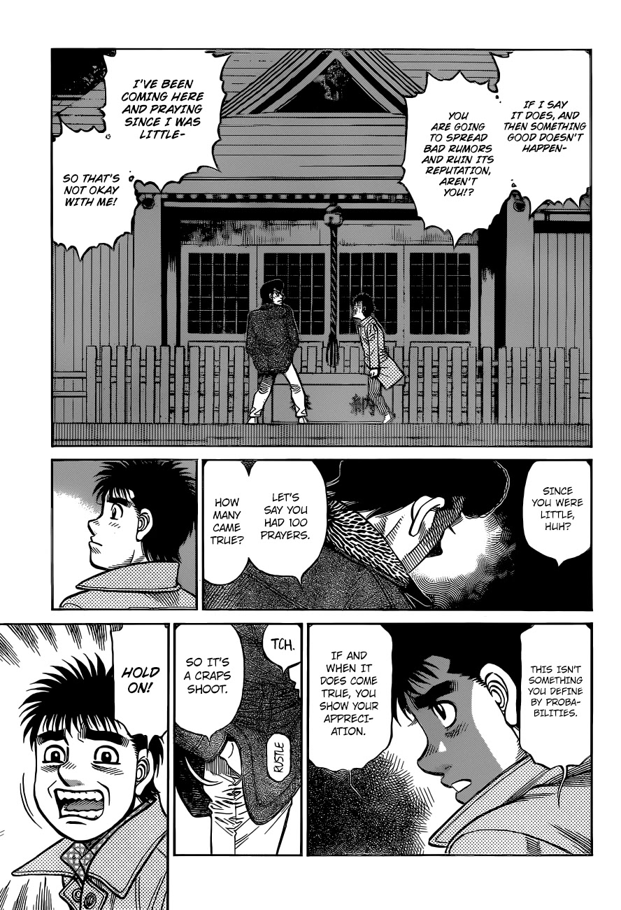 Hajime no Ippo Chapter 1329 page 4 - Chapter 1329: A Request of the Gods