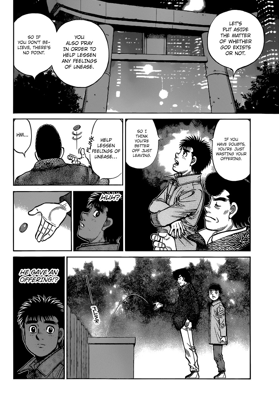 Hajime no Ippo Chapter 1329 page 5 - Chapter 1329: A Request of the Gods