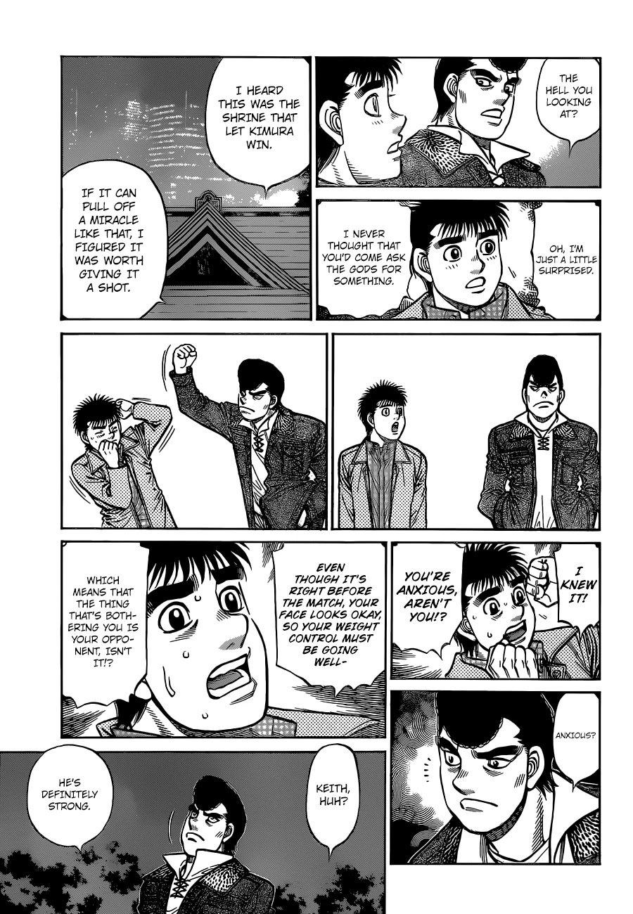 Hajime no Ippo Chapter 1329 page 6 - Chapter 1329: A Request of the Gods