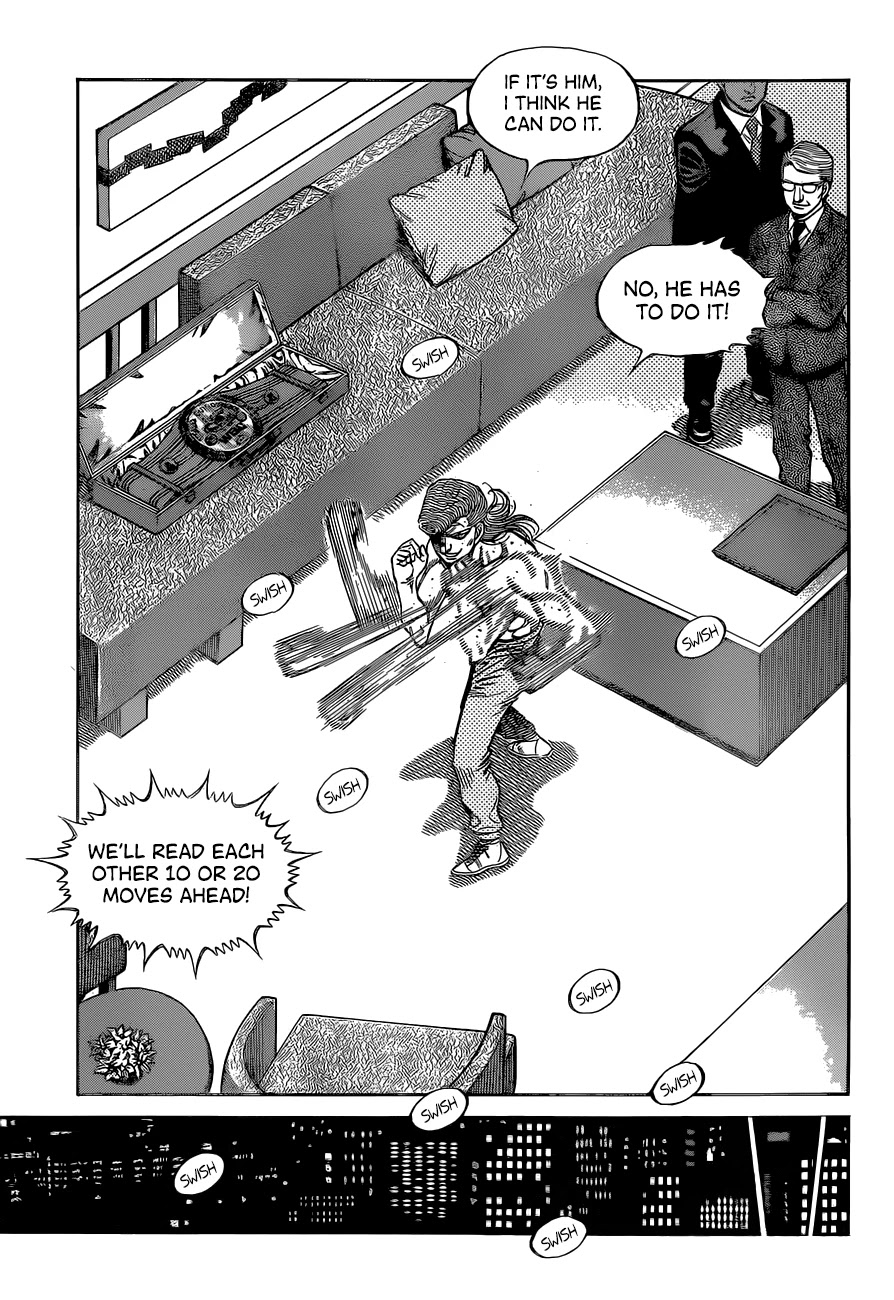 Hajime no Ippo Chapter 1330 page 11 - Chapter 1330: The Night Before the Decisive Battle
