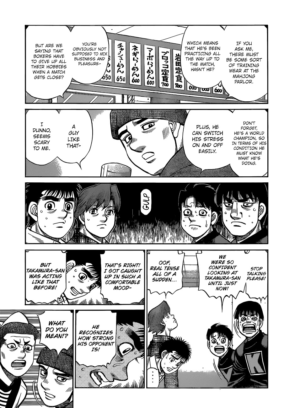 Hajime no Ippo Chapter 1330 page 13 - Chapter 1330: The Night Before the Decisive Battle