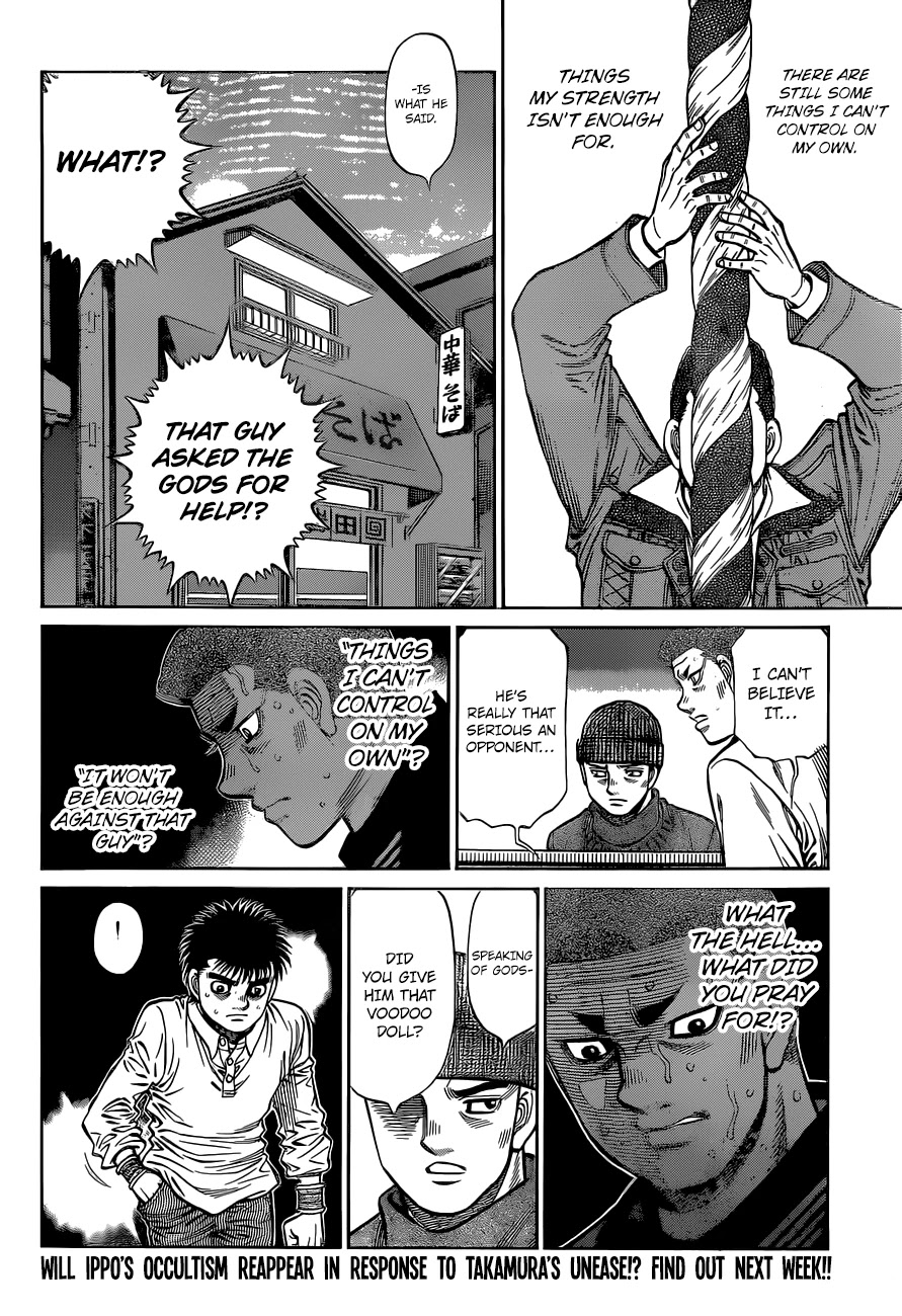 Hajime no Ippo Chapter 1330 page 14 - Chapter 1330: The Night Before the Decisive Battle