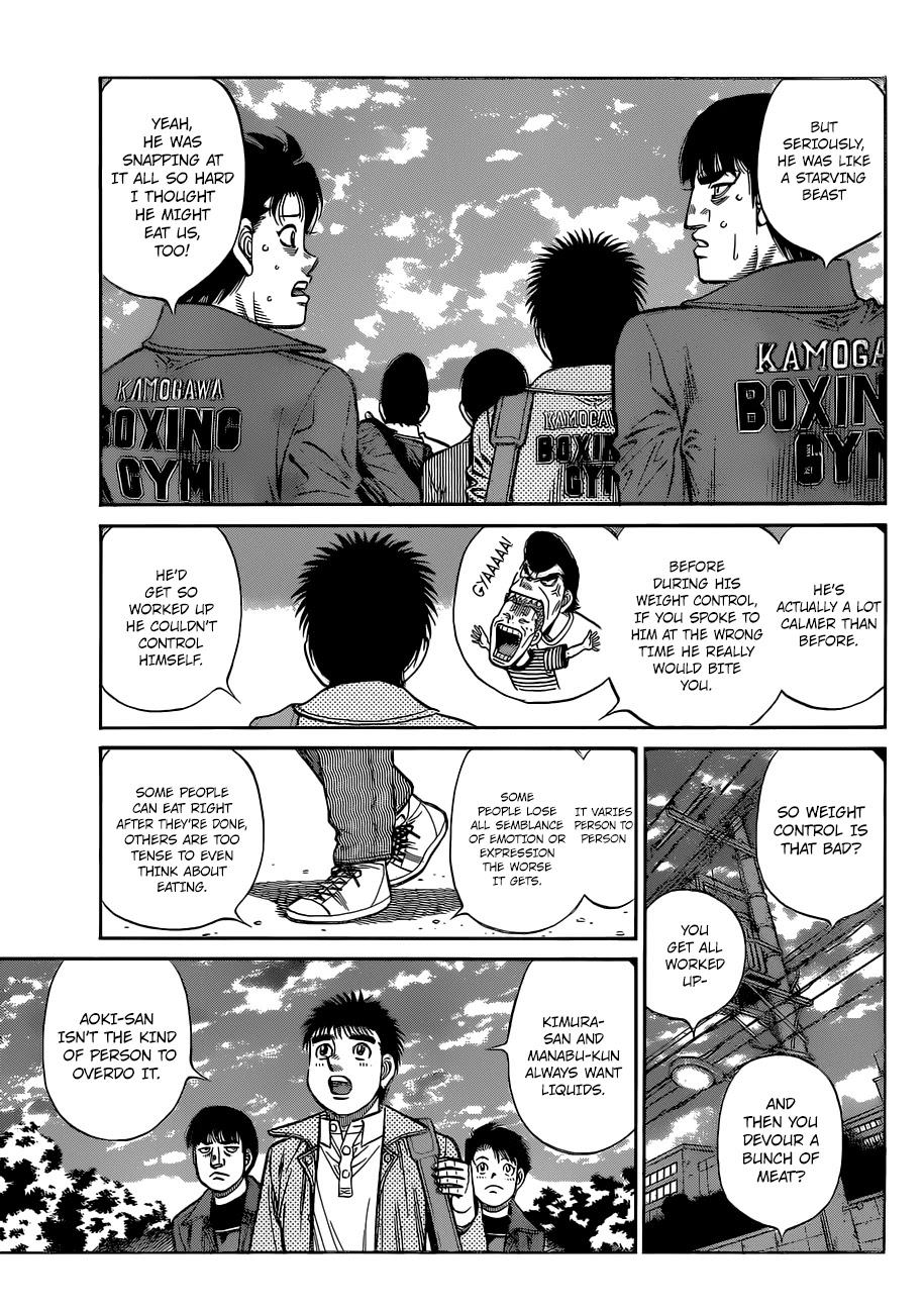 Hajime no Ippo Chapter 1330 page 4 - Chapter 1330: The Night Before the Decisive Battle