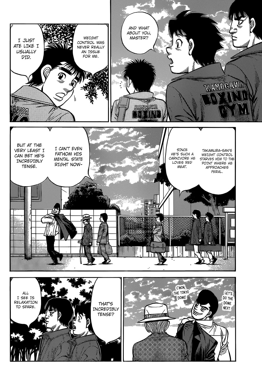 Hajime no Ippo Chapter 1330 page 5 - Chapter 1330: The Night Before the Decisive Battle
