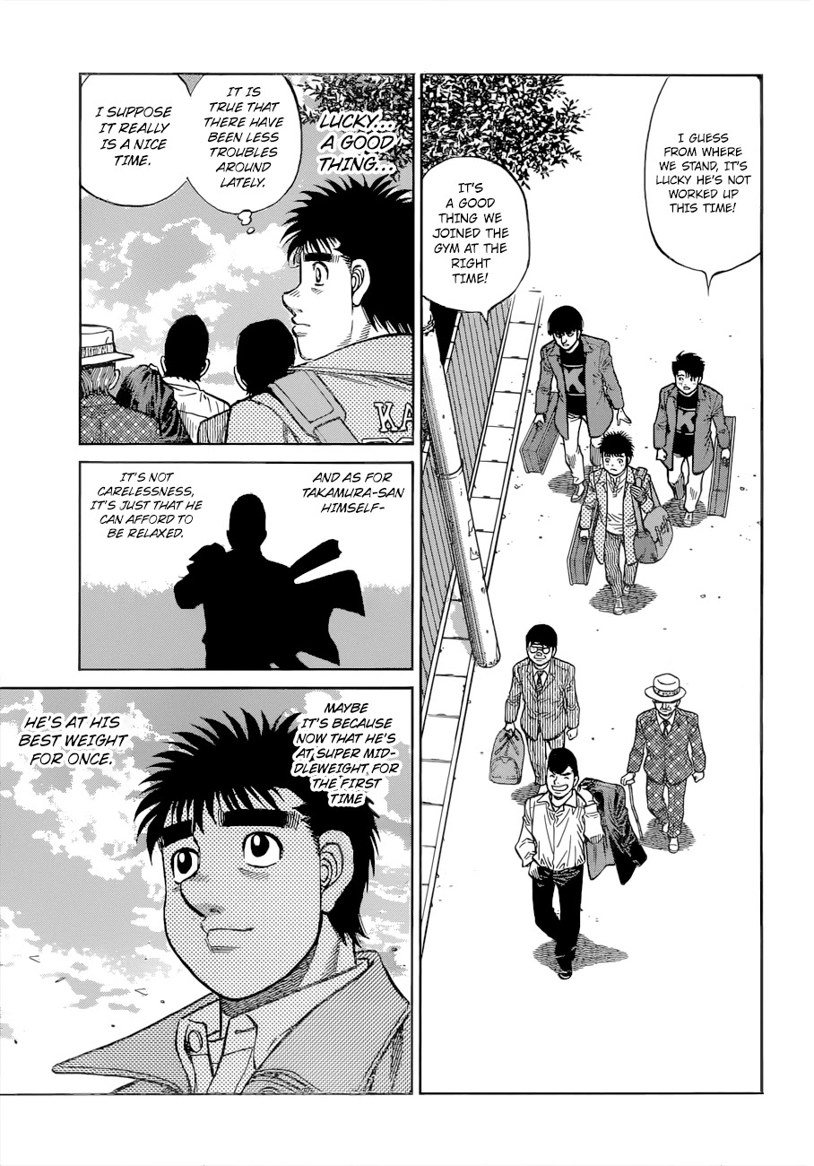 Hajime no Ippo Chapter 1330 page 6 - Chapter 1330: The Night Before the Decisive Battle