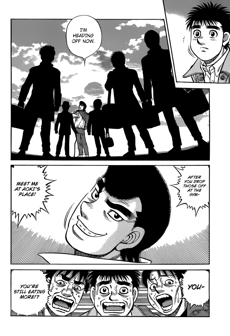Hajime no Ippo Chapter 1330 page 8 - Chapter 1330: The Night Before the Decisive Battle