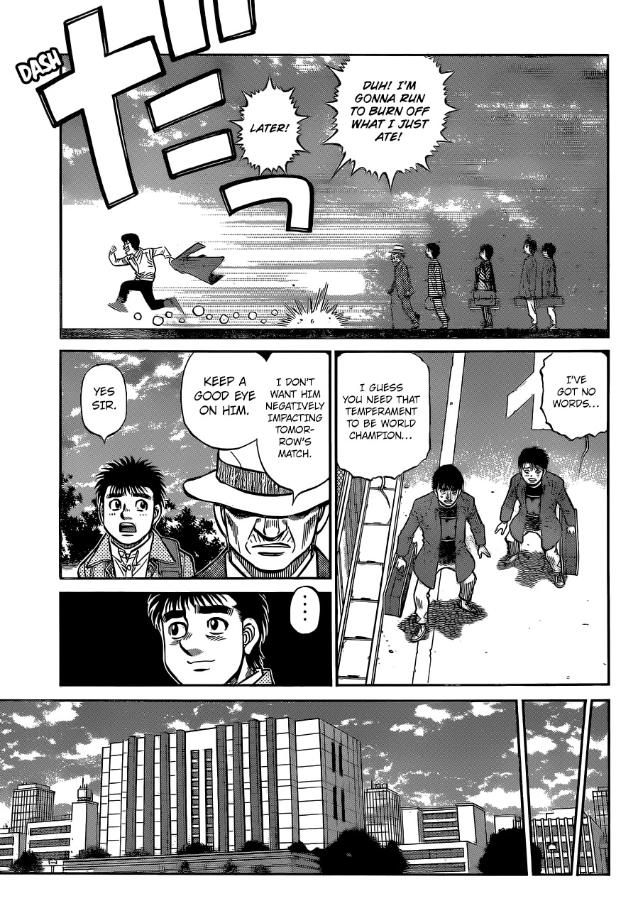 Hajime no Ippo Chapter 1330 page 9 - Chapter 1330: The Night Before the Decisive Battle