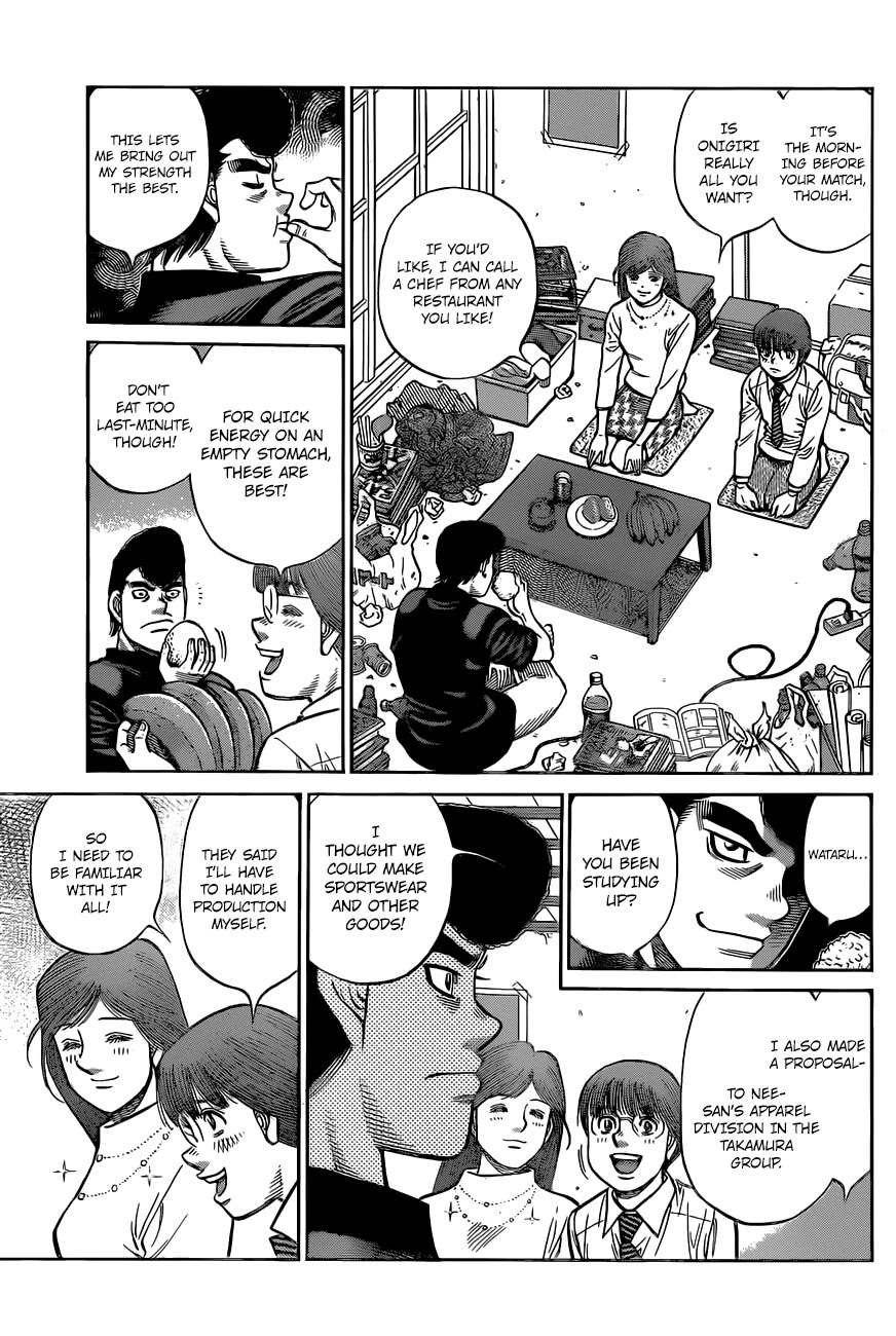 Hajime no Ippo Chapter 1331 page 11 - Chapter 1331: Towards the Uninhabited Wilderness