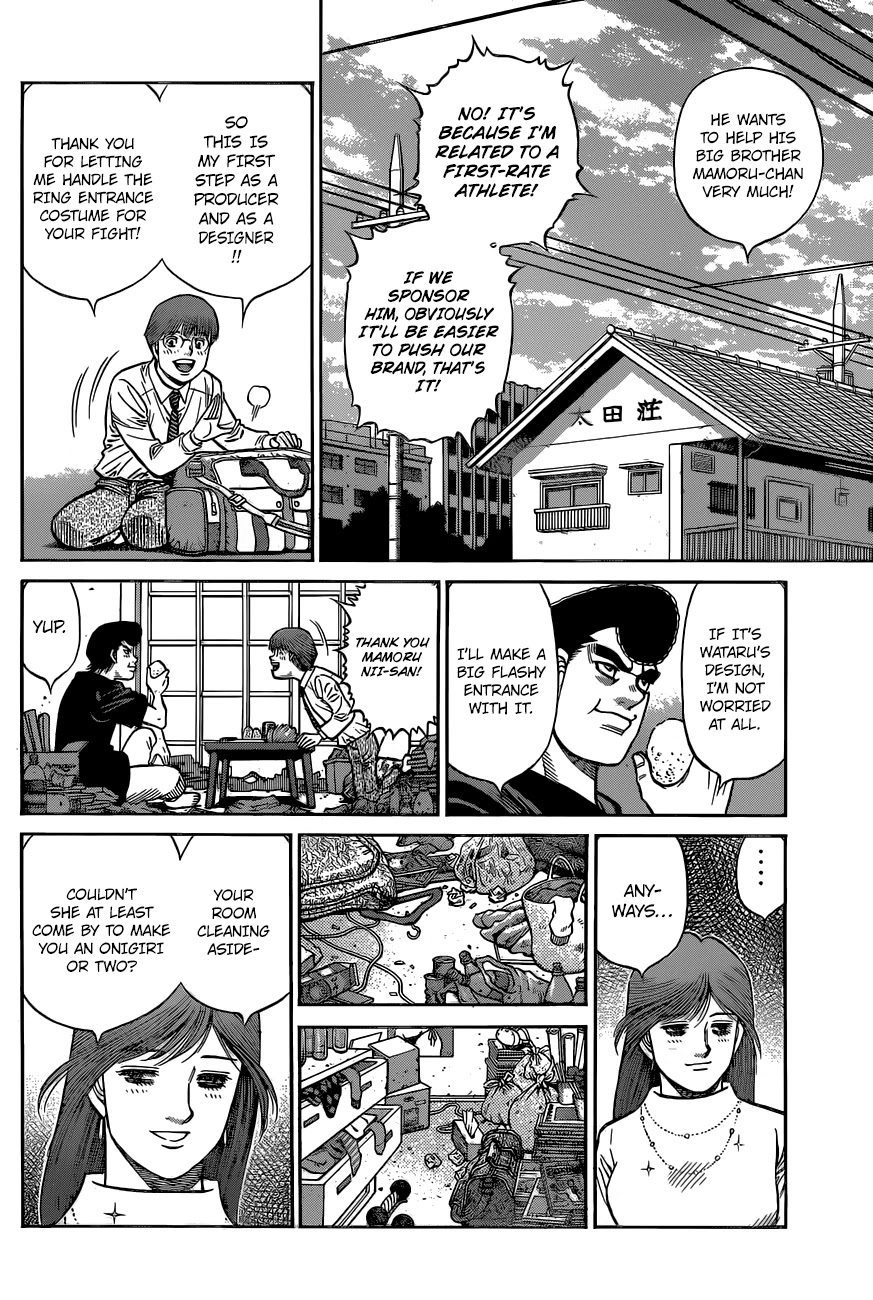 Hajime no Ippo Chapter 1331 page 12 - Chapter 1331: Towards the Uninhabited Wilderness