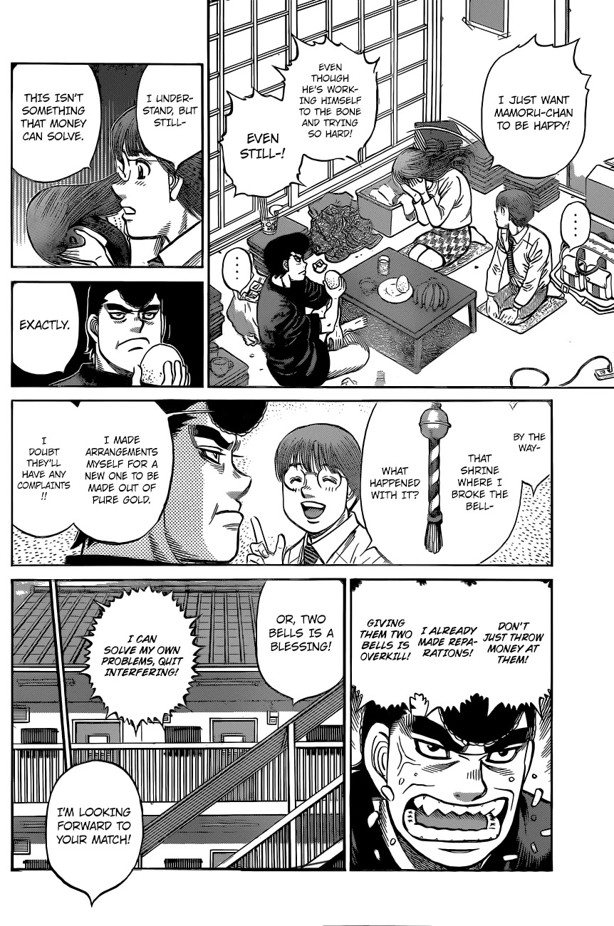 Hajime no Ippo Chapter 1331 page 14 - Chapter 1331: Towards the Uninhabited Wilderness