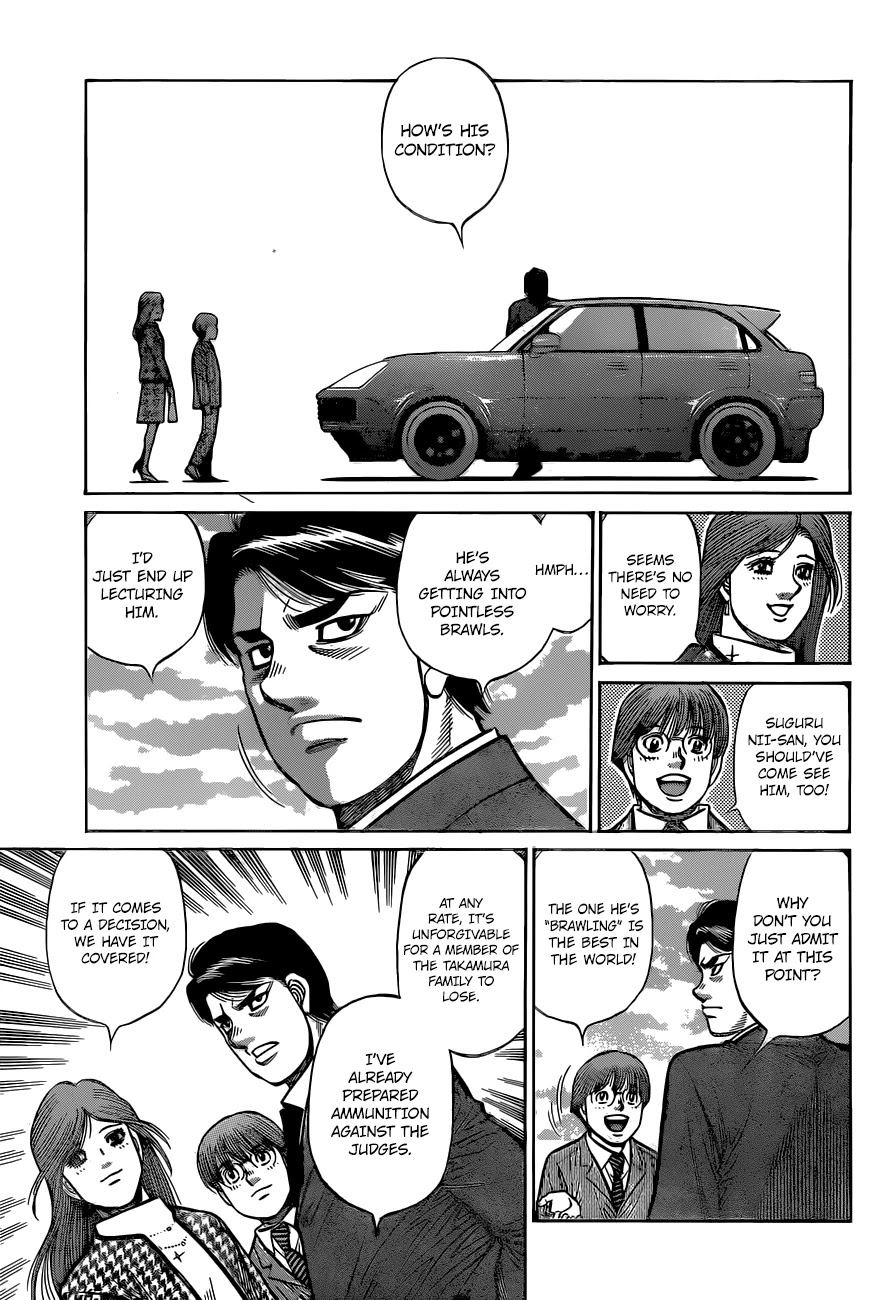 Hajime no Ippo Chapter 1331 page 15 - Chapter 1331: Towards the Uninhabited Wilderness
