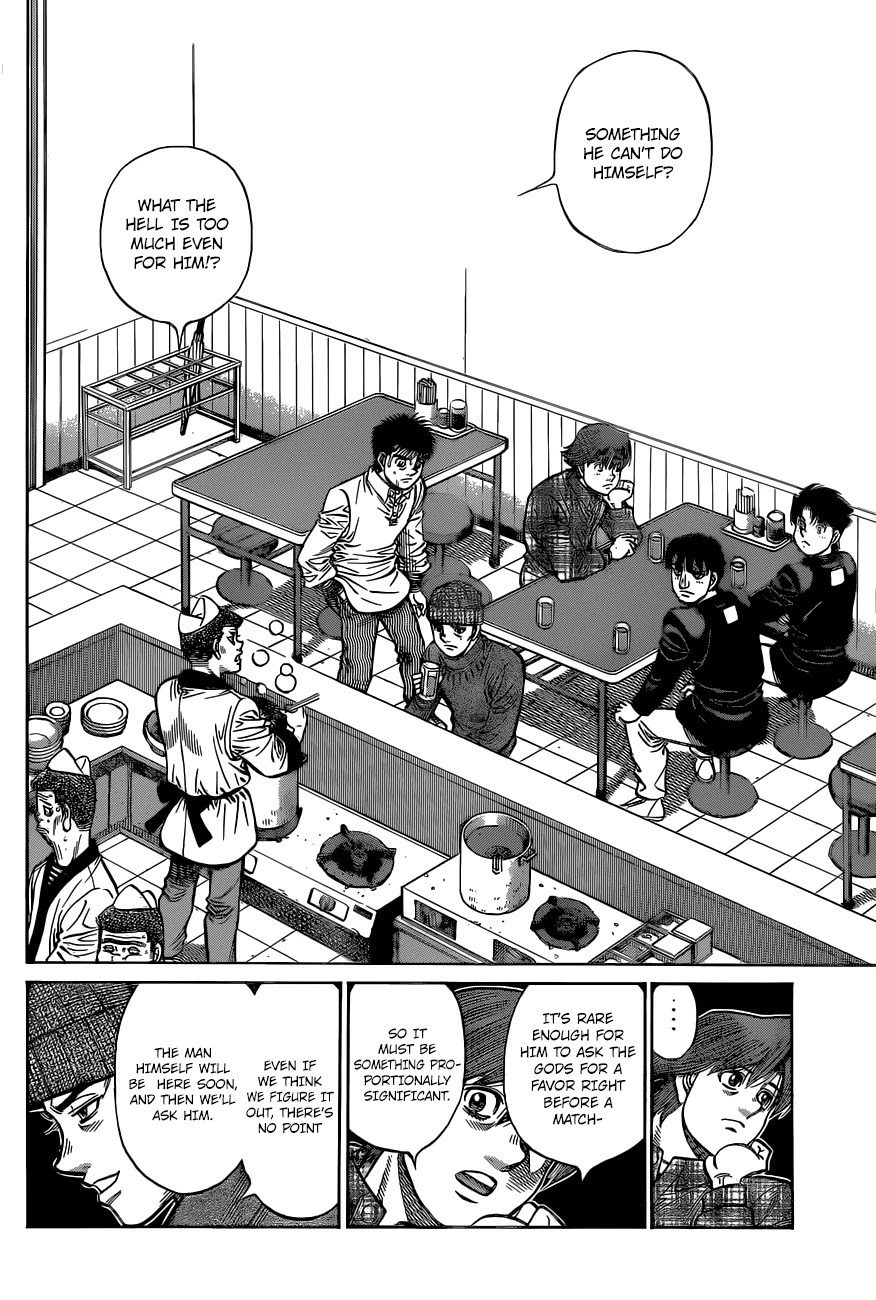 Hajime no Ippo Chapter 1331 page 4 - Chapter 1331: Towards the Uninhabited Wilderness