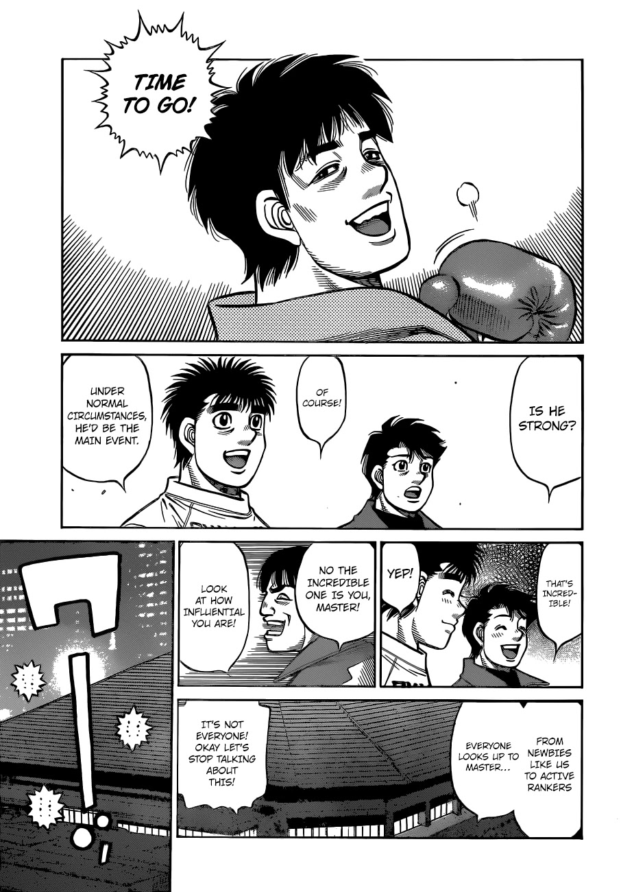 Hajime no Ippo Chapter 1332 page 10 - Chapter 1332: That Promise