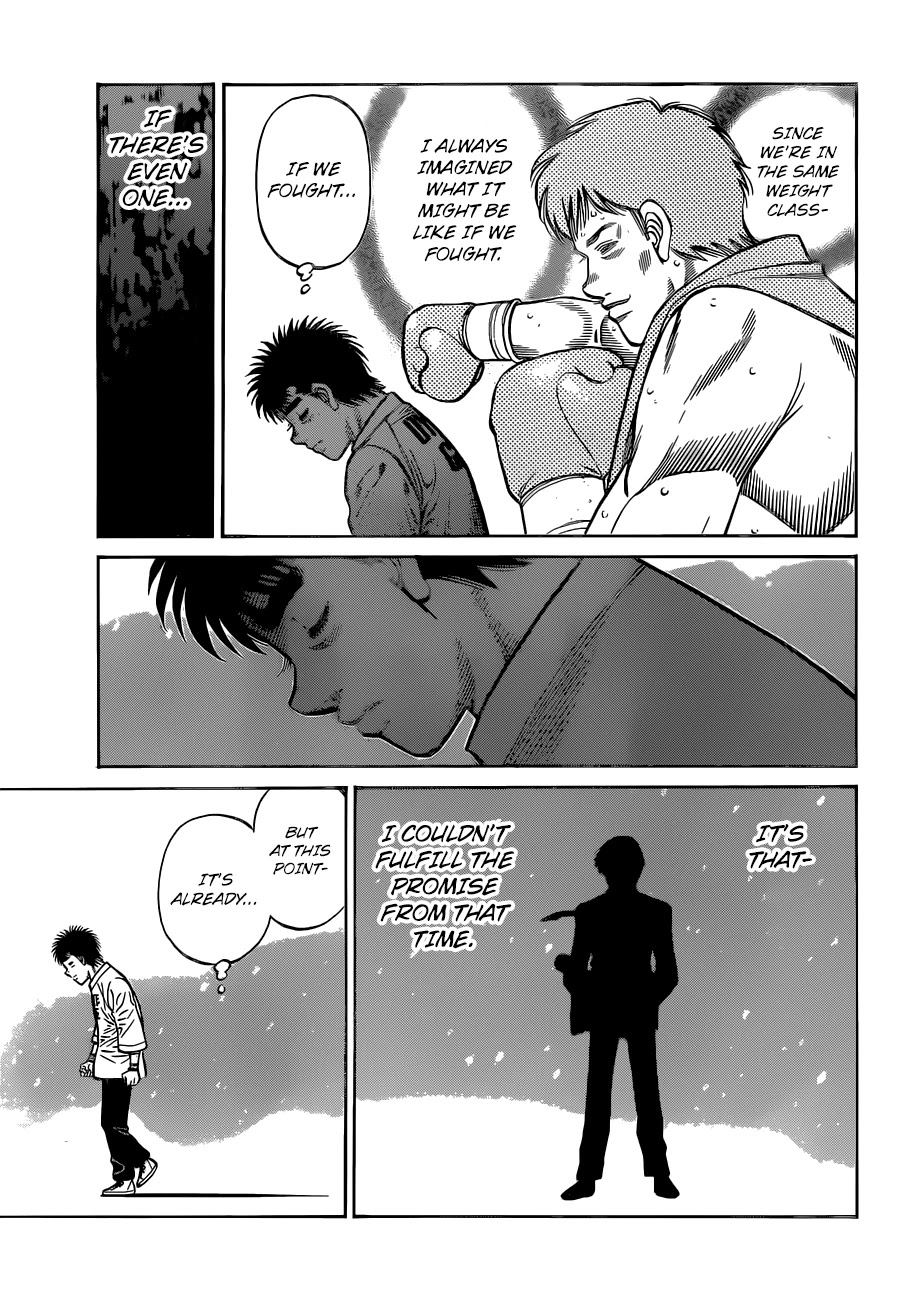 Hajime no Ippo Chapter 1332 page 14 - Chapter 1332: That Promise