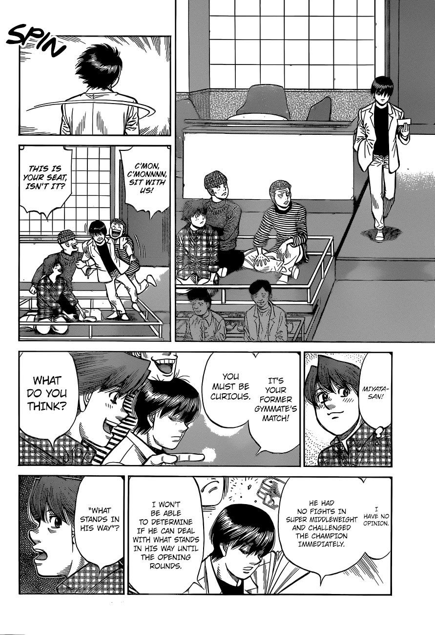 Hajime no Ippo Chapter 1333 page 13 - Chapter 1333: Do We Understand Each Other?