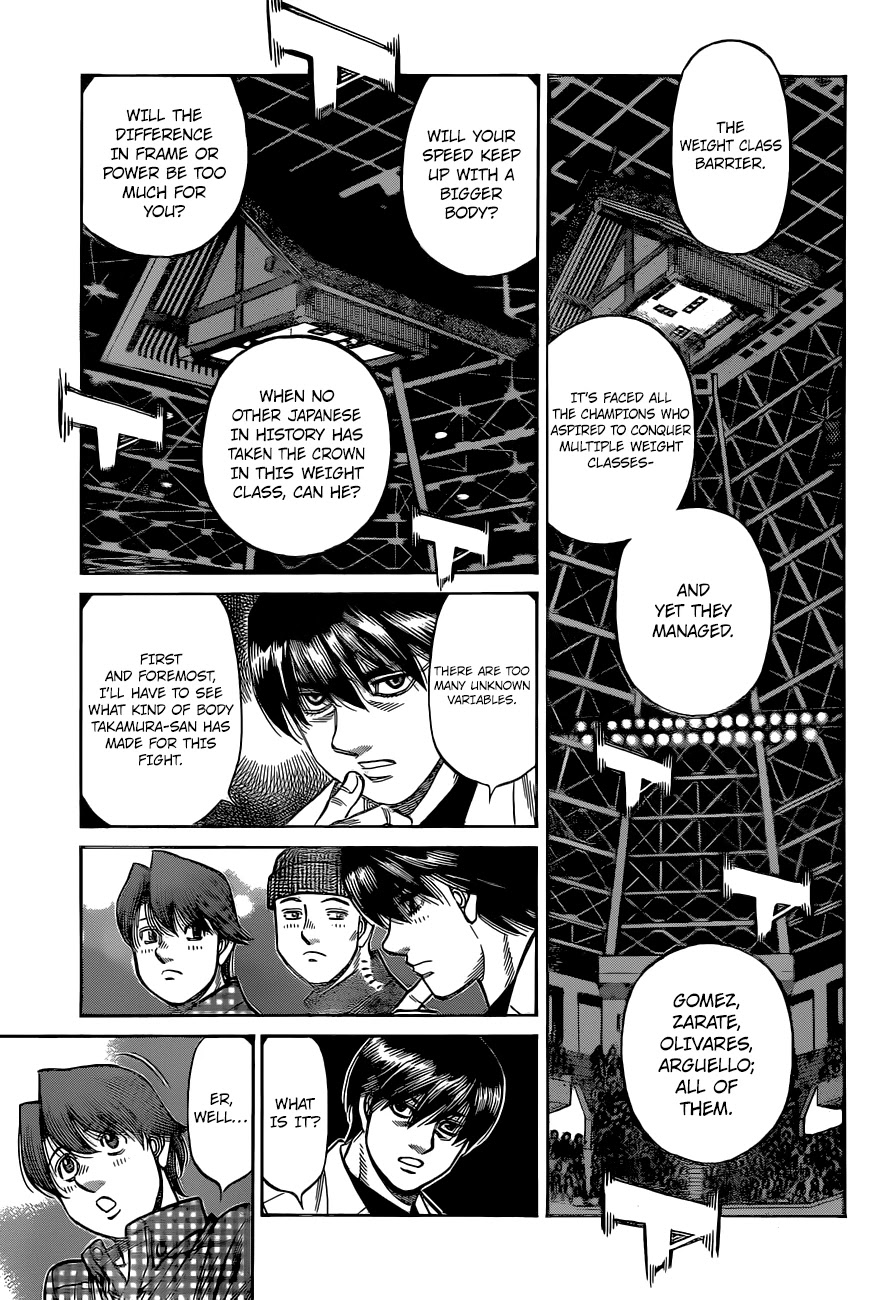 Hajime no Ippo Chapter 1333 page 14 - Chapter 1333: Do We Understand Each Other?