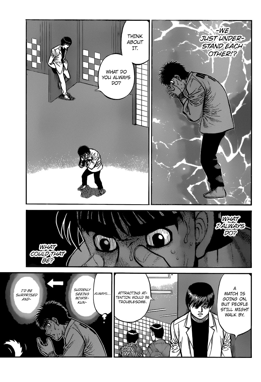 Hajime no Ippo Chapter 1333 page 4 - Chapter 1333: Do We Understand Each Other?