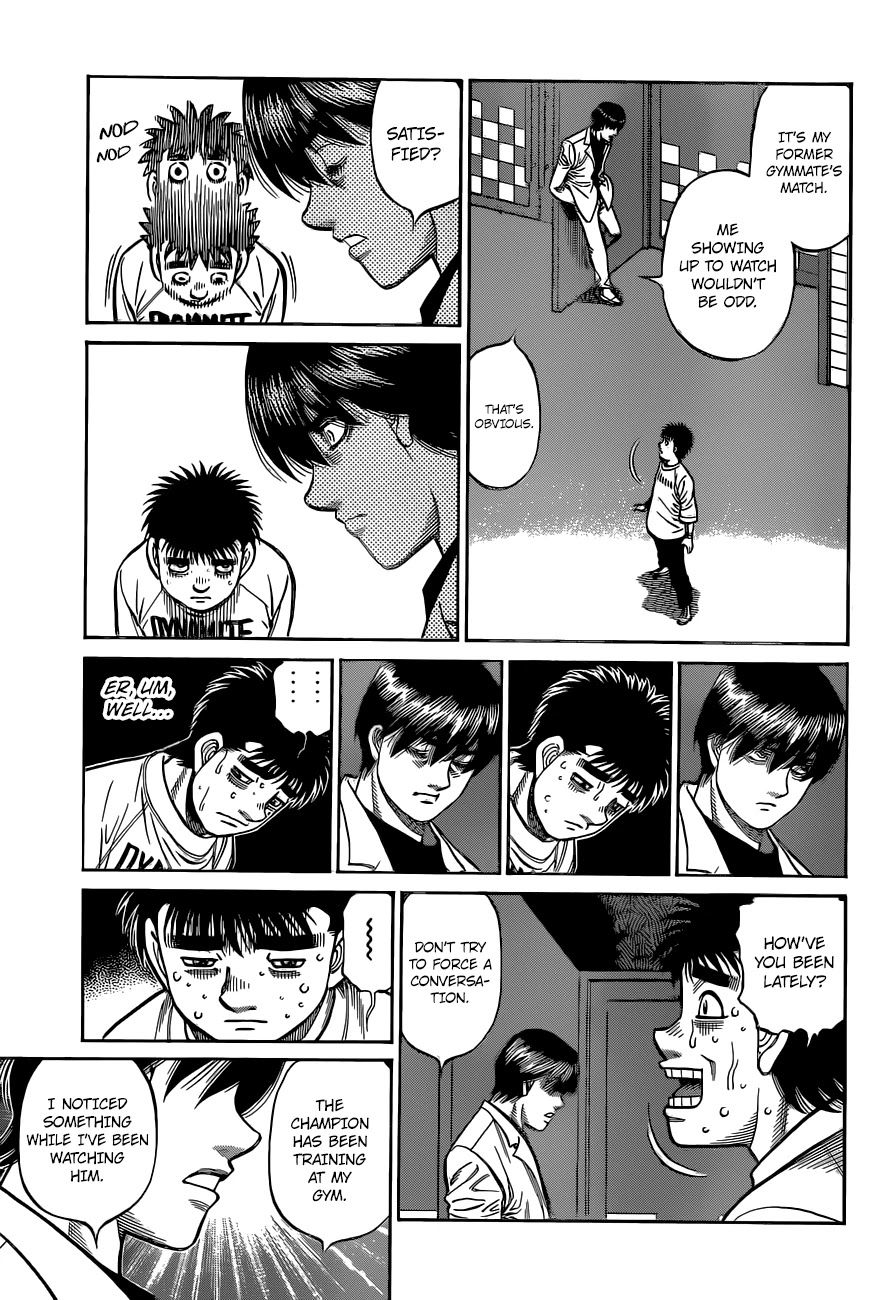 Hajime no Ippo Chapter 1333 page 6 - Chapter 1333: Do We Understand Each Other?