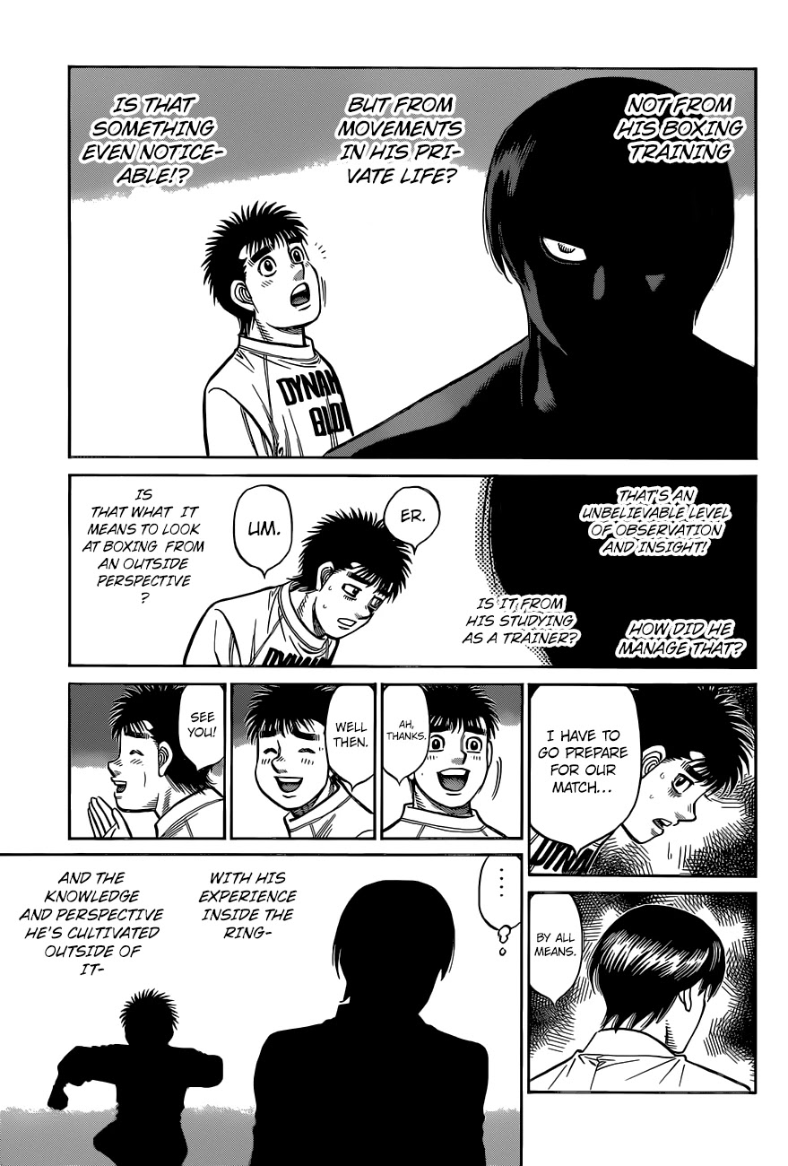 Hajime no Ippo Chapter 1333 page 8 - Chapter 1333: Do We Understand Each Other?